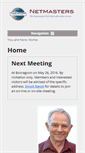 Mobile Screenshot of netmasters.toastmasterswa.net