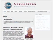 Tablet Screenshot of netmasters.toastmasterswa.net